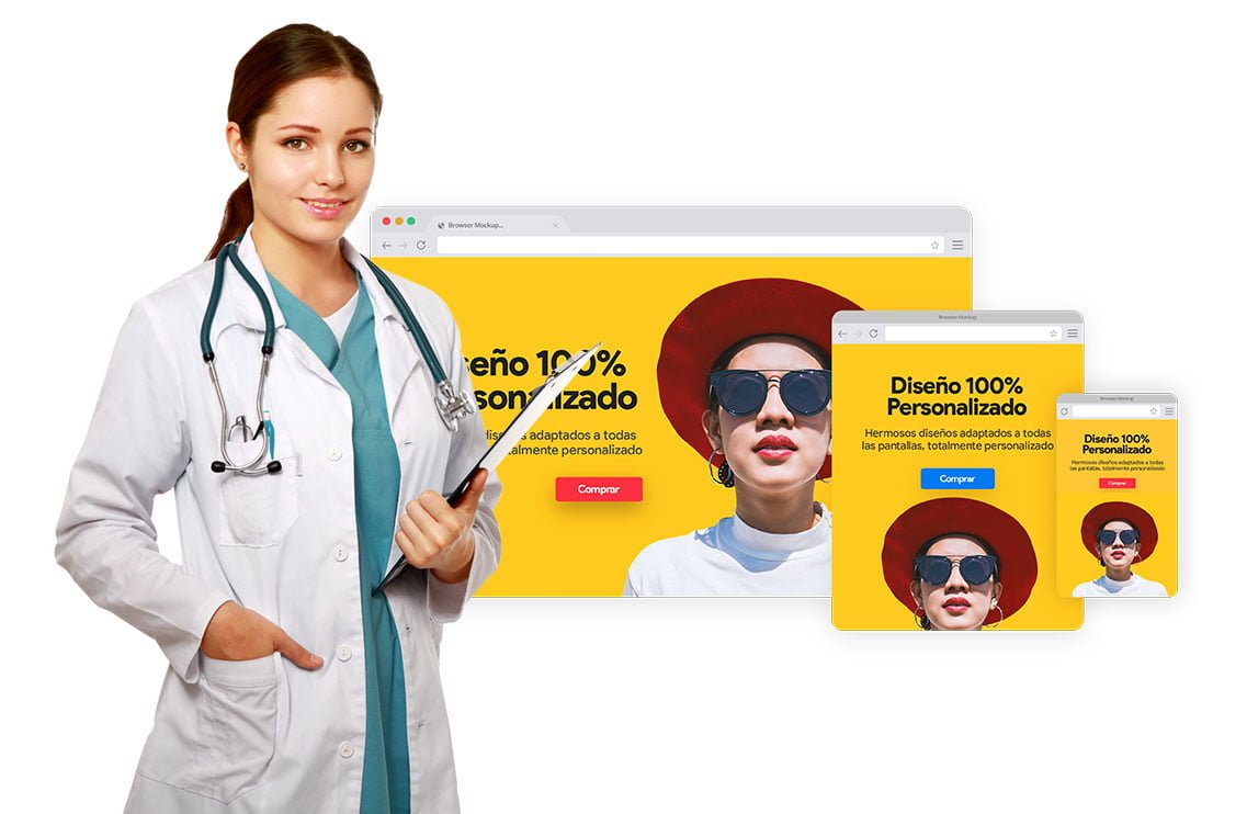 Pagina web para Médicos